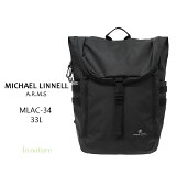 NEW ˥奢ǥۡڥ饤 ץ쥼ȡMICHAEL LINNELL Хåѥå å 33L ֥å Ķ ɱ ù MLAC-34 ޥ ͥ A.R.M.S꡼  ǥ