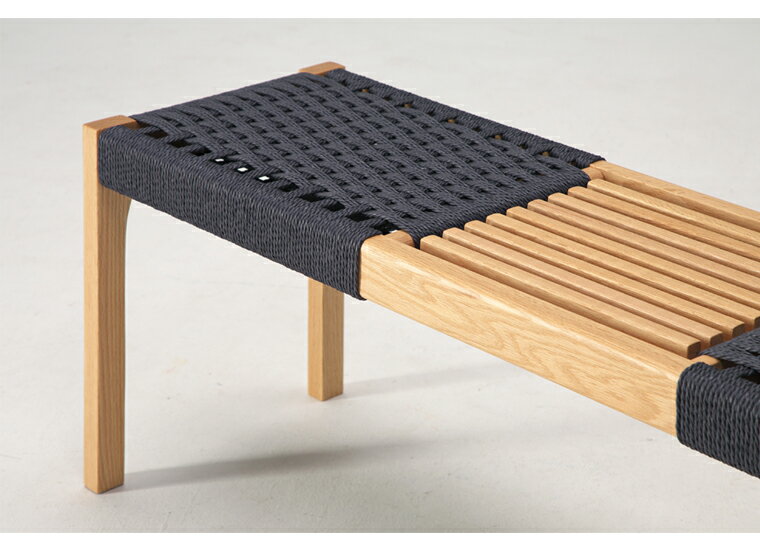 【開梱設置送料無料/受注製作】 ベンチ 木製 ベンチ チェア 幅126cm ベンチ ソファ ベンチ ダイニング 長いす オーク 完成品 北欧 国産 大川家具 日本製 無垢材 [3]