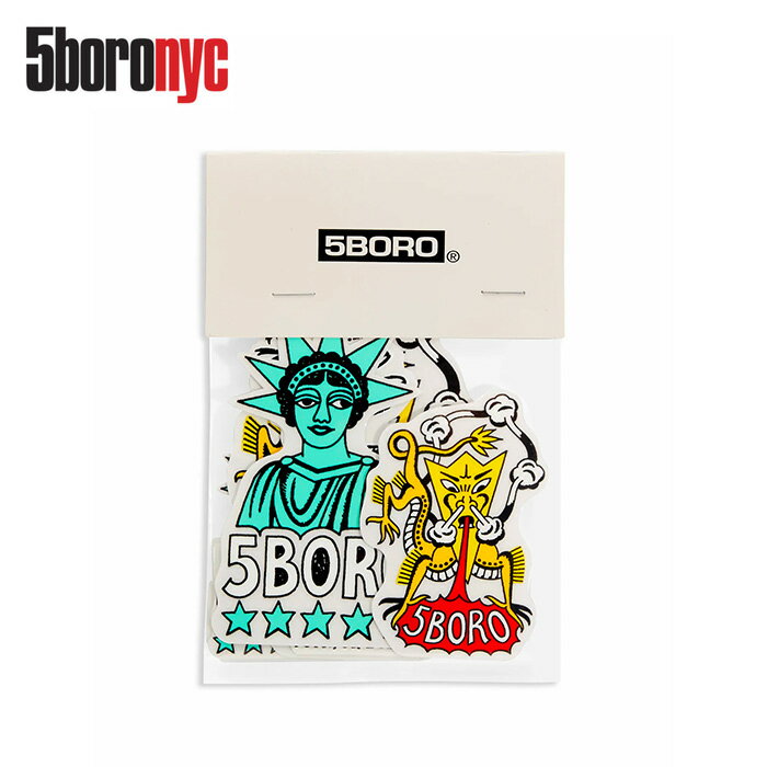 【25日限定★11%OFFクーポン配布中 】5BORO STICKER PACK 2022 ファイブボロ 5B STICKER PACK ステッカー ステッカーパック