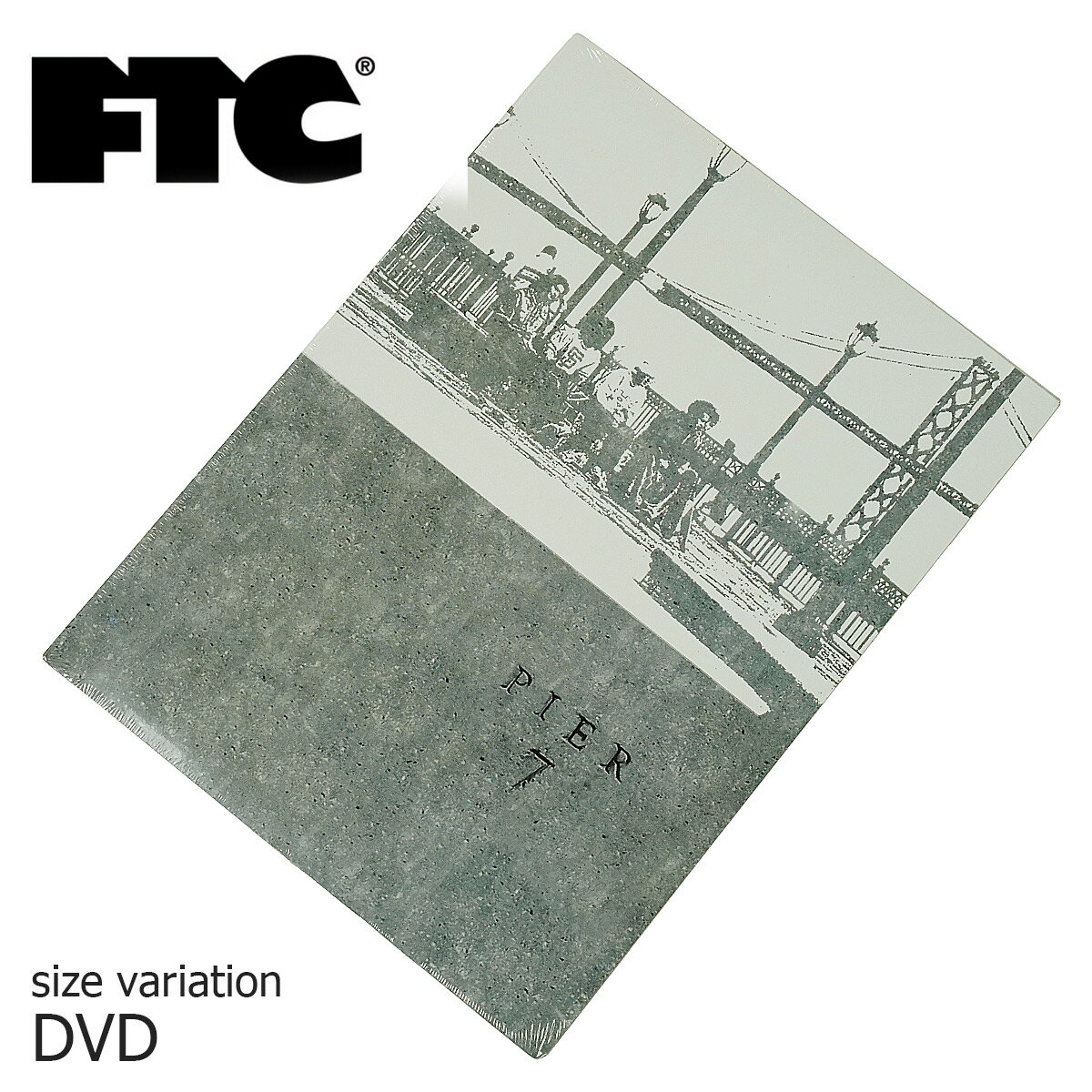 【20日は0の付く日★10％クーポン配布中♪】FTC エフティーシー　DVD スケボー　映像　スケートボード　PIER 7 by FTC