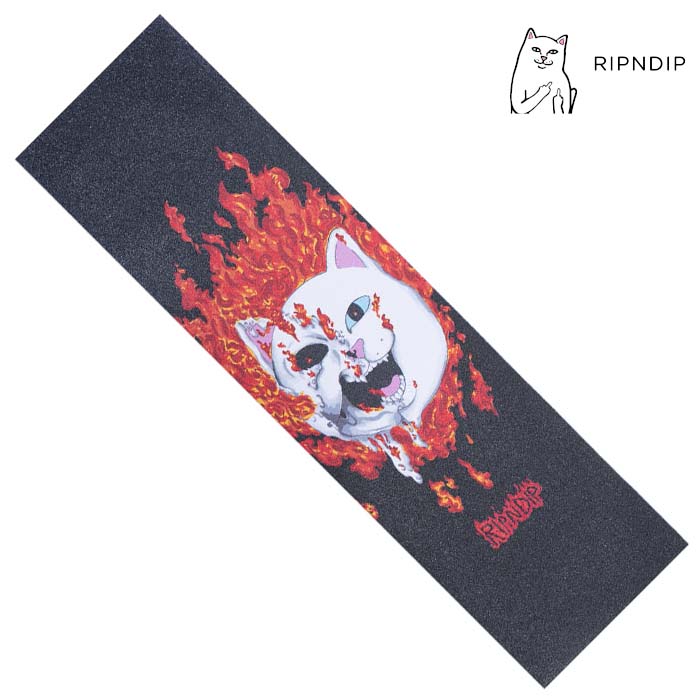 5/23 20:00㤤ʪޥ饽󳫺ŢRIPNDIP Nerm In Heck Grip Tape BLACK åץǥå åץơ ǥåơ ȥܡ ܡ ͤ SK8 ѡ