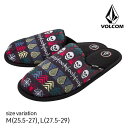 VOLCOM STONEY MOTEL SLIP ヴォルコム ボルコム スリッパ ルームシューズ ストリート スノーボード スケートボード おしゃれ メンズ レディース