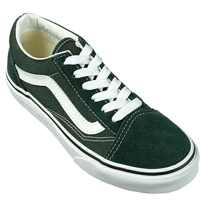 VANS Kid's Old Skool Scarab/Ture white スニーカー バンズ ヴァンズ オールドスクール キッズ 子供 スケボー スケシュー