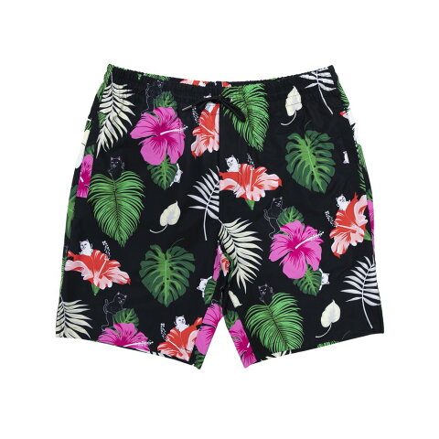 RIPNDIP ハーフパンツ スケートボード リップンディップ パンツ MAUI NERM SWIM SHORTS スケボー メンズ レディース ねこ