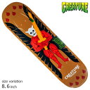 【5の付く日限定★11%OFFクーポン配布中!!】CREATURE BAEKKEL DEMON 8.6 inch クリーチャー スケートボード デッキ スケボー