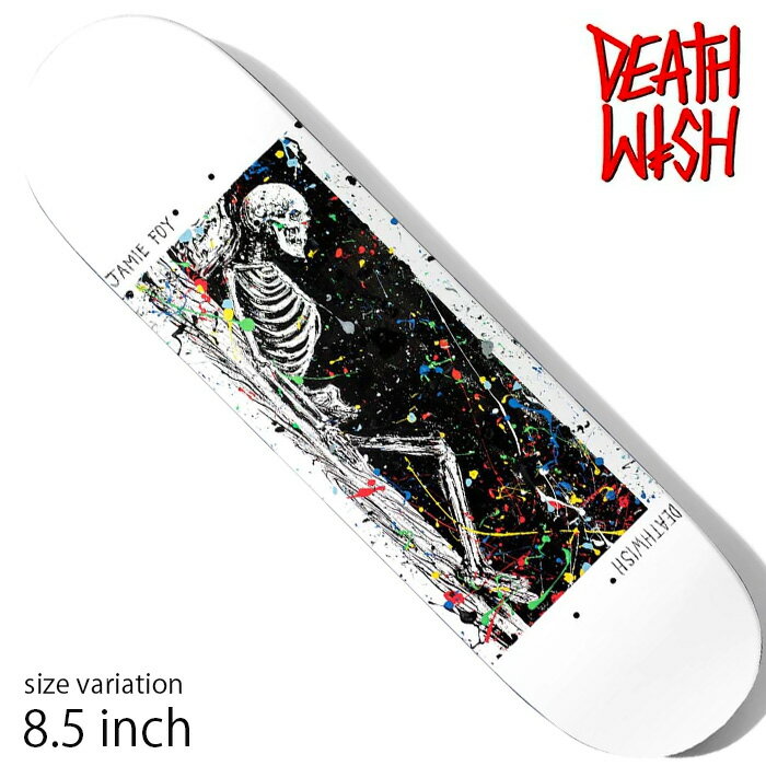 【20日は0の付く日★10％クーポン配布中♪】DEATHWISH デスウィッシュ デッキ スケボー スケートボード FOY ONLY DREAMING 8.5inch