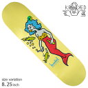 【5の付く日限定★11%OFFクーポン配布中!!】KROOKED GONZ MERMAID RE-COLOR 8.25 inch デッキ スケートボード スケボ...