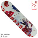 【5の付く日限定★11%OFFクーポン配布中!!】POETIC COLLECTIVE PALETTE #3 LOGO DECK 8.0 8.25 inch ポエ...