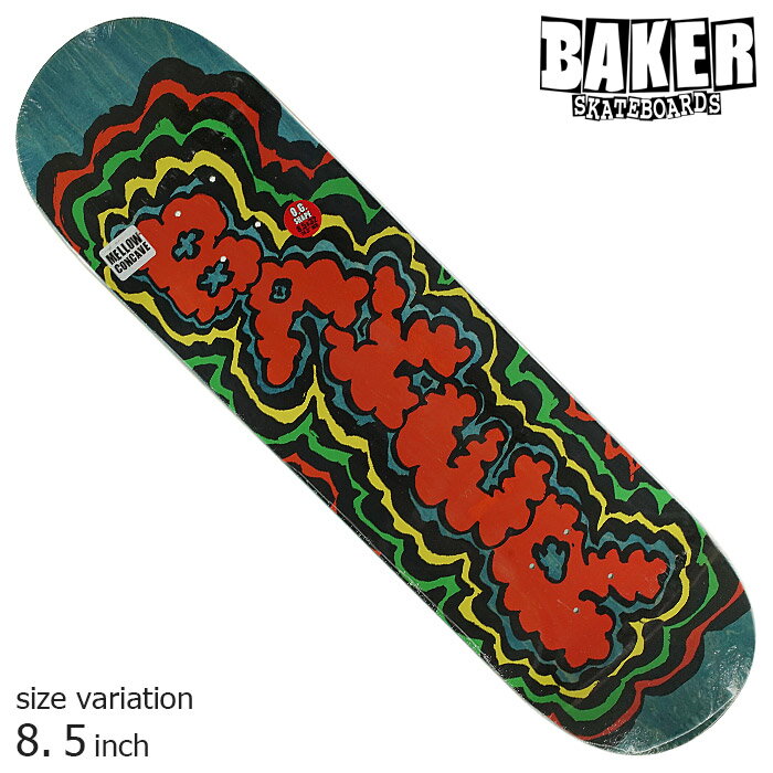 y25聚11%OFFN[|zzzBAKER ROWAN BUBBLE 8.5 inch xCJ[ x[J[ fbL XP[g{[h XP{[  [ Xg[g p[N SKATEBOARD DECK