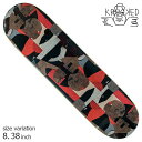 【5の付く日限定★11%OFFクーポン配布中!!】KROOKED デッキ クルキッド スケボー GUEST ARTIST JAHMAL WILLIAMS 8.3...