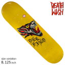 【20日は0の付く日★10％OFFクーポン配布中♪】DEATHWISH デスウィッシュ デッキ スケボー スケートボード PEDRO SEVEN TRUMPETS 8.125inch