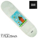 【5の付く日限定★11%OFFクーポン配布中!!】SOUR サワー デッキ スケボー Simmon WM Art 7.75 8.25 inch スケートボードS...