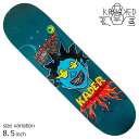 【5の付く日限定★11%OFFクーポン配布中!!】KROOKED KADER GUEST 8.5 inch デッキ スケートボード スケボー クルキッド クルッ...