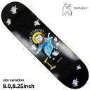 【5の付く日限定★11%OFFクーポン配布中!!】RIPNDIP リップンディップ スケボー デッキ 猫 RISE N GRIND DECK 8.0 8.25i...