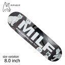 【5の付く日限定★11%OFFクーポン配布中!!】RIPNDIP スケボー デッキ リップンディップ 猫 ネコ MAN I LOVE FELINES BOARD...
