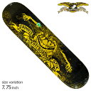 【5の付く日限定★11%OFFクーポン配布中!!】ANTIHERO GRIMLESTIX 7.75 inch スケートボード スケボー デッキ SKATEBOA...