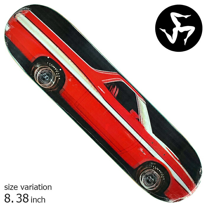【20日は0の付く日★10％クーポン配布中♪】CALL ME 917 TRUCK RED STRIPE 8.38 inch コールミーナインワンセブン デッキ スケートボード スケボー