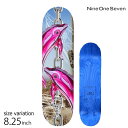 【5の付く日限定★11%OFFクーポン配布中!!】CALL ME 917 PINK DOLPHIN 8.25inch コールミーナインワンセブン デッキ ストリ...