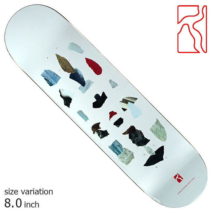 【5/23 20:00～お買い物マラソン開催♪】POETIC COLLECTIVE Collage DECK 8.0 8.25inch ポエティック コレクティブ スケートボード スケボー デッキ スウェーデン