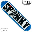 【5の付く日限定★11%OFFクーポン配布中!!】BAKER SPANKYTERROR SQUAD 8.25inch ベイカー ベーカー デッキ スケボー スケ...