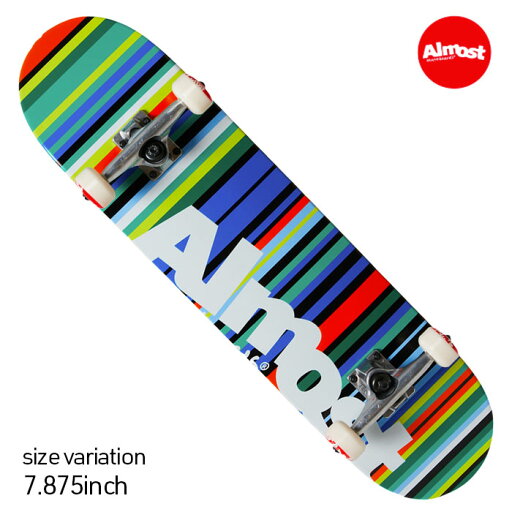 【開始4H限定★15%OFFクーポン配布中!!】ALMOST THIN LIZZY FP 7.875inch MULTI オールモスト コンプリート コンプリートセット スケボー ビギナー 【開始4H限定★15%OFFクーポン配布中!!】ALMOST THIN LIZZY FP 7.875inch MULTI オールモスト コンプリート コンプリートセット スケボー ビギナー