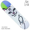 【店内全品10％OFF★14日まで バレンタインSALE♪】RIPNDIP スケボー コンプリート デッキ リップンディップ 猫 Lord Nermal COMPLETE SKATEBOARD GREEN/BLUE 8.25 8.5 スケートボード ネコ 完成品 DECK