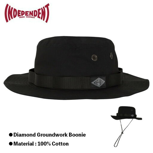 【0の付く日限定★10%OFFクーポン配布中!!】INDEPENDENT インディペンデント ハット スケボー 帽子 DIAMOND GROUNDWORK BOONIE HATS 23SM BLACK ブーニーハット スケートボード SKATE ストリート 【0の付く日限定★10%OFFクーポン配布中!!】INDEPENDENT インディペンデント ハット スケボー 帽子 DIAMOND GROUNDWORK BOONIE HATS 23SM BLACK ブーニーハット スケートボード SKATE ストリート
