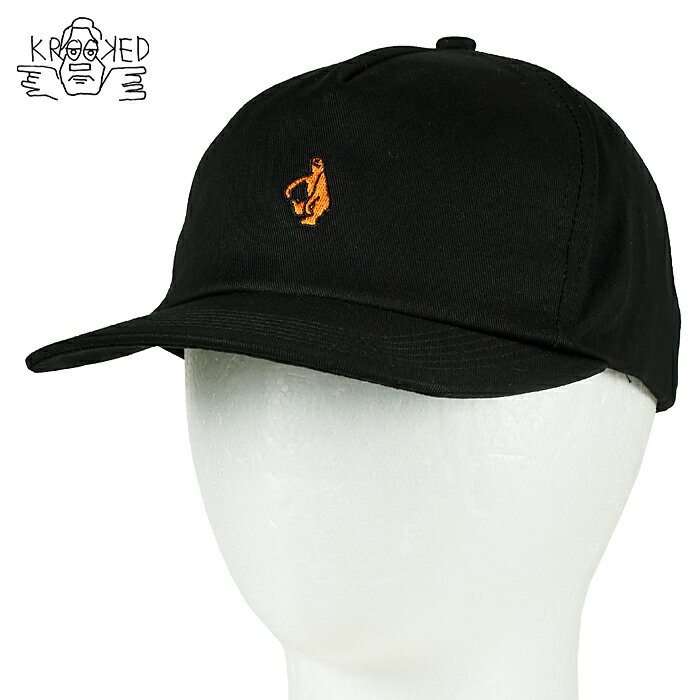 61ϥեǡš11%OFFݥKROOKED SHMOO SNAPBACK BLACK 륭å å å ˹ ܡ ޡ󥶥쥹