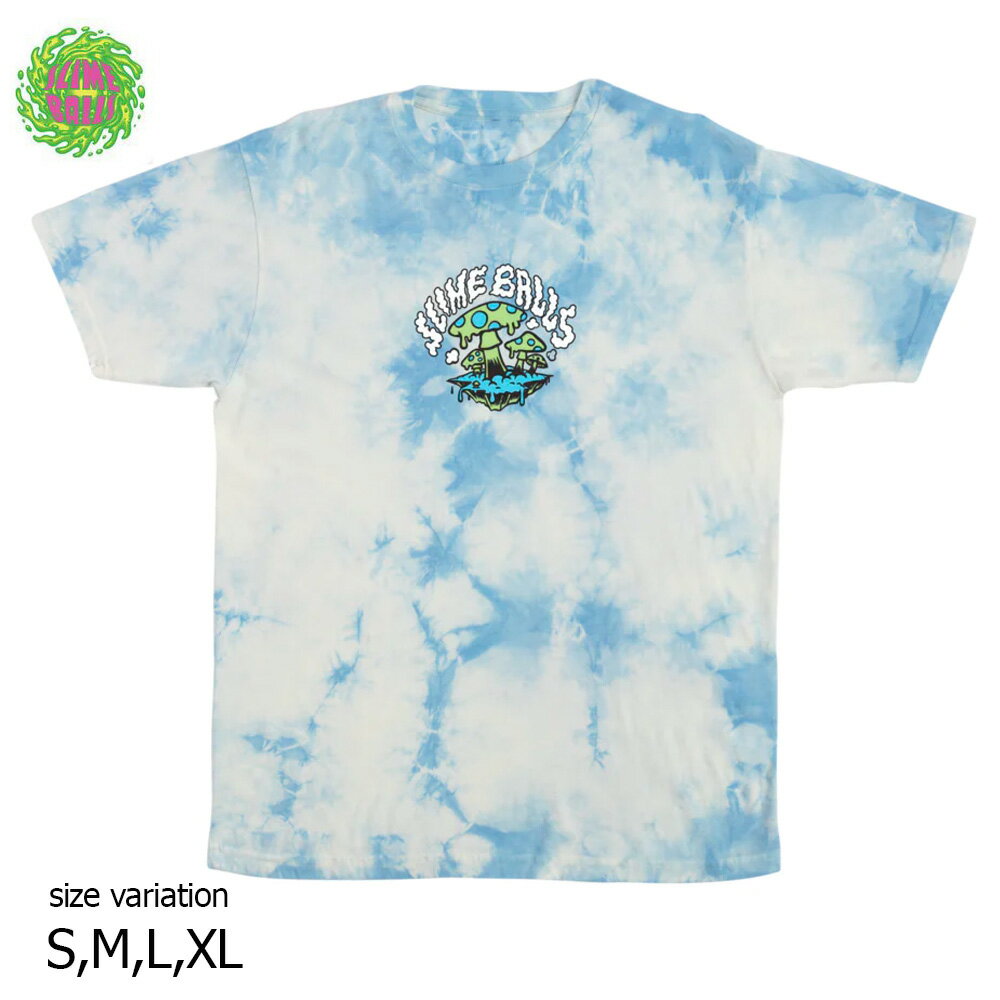 【20日は0の付く日★10％クーポン配布中♪】SLIME BALLS S/S-T TOXIC TRIP 22SP BL ACDW サンタクルーズ スライムボール tシャツ スケボー ストリート 半袖 メンズ レディース