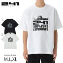 【店内全品★7%OFFクーポン配布中!!】AREA241 エリアトゥーフォーワン Tシャツ 半袖 TEE SNOWCATSSTEE スノーキャットショートスリーブ(4)