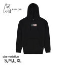 【29日23：59まで★全品7％OFFクーポン配布中♪】RIPNDIP VAN NERMAL HOODIE BLACK リップンディップ フーディー パーカー スケボー メンズ レディース アウター ラバー ロゴ 猫 黒