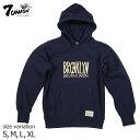 【31日まで20%,15%OFF★クーポン配布中♪】7UNION BROOKLYN HOODIE Sサイズ NAVY セブンユニオン フード ジップ ストリート