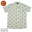 SANTA CRUZ SCREAMING HAND S/S PATY TOP WHITE M L