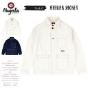 【土日限定★5%OFFクーポン配布中!!】MAGENTA マゼンタ デニムジャケット SP23 ATELIER JACKET WHITE BULE アウター ス...