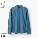 ■商品名　　：DENIM SHIRT ■定価　　　：14,300円(税込) ■カラー　　：LT.BLUE DENIM ■サイズ　　：L / XLサイズ ■商品詳細　： 【L】着丈73cm / 身幅52.5cm / 袖丈65.5cm 【XL】着丈74cm / 54cm / 袖丈65.5cm