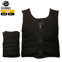 【LINE登録限定★10%OFFクーポン配布中!!】KARNA カルナ プロテクター ベスト キッズ 子供 Protective Vest Kids スノーボー...