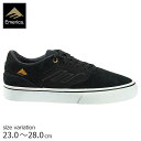 【30日限定10％OFF★1日限定11 OFFクーポン配布中 】Emerica LOW VULC BLK / GLD / WHT エメリカ スニーカー レイノルズ スケートボード スケボー