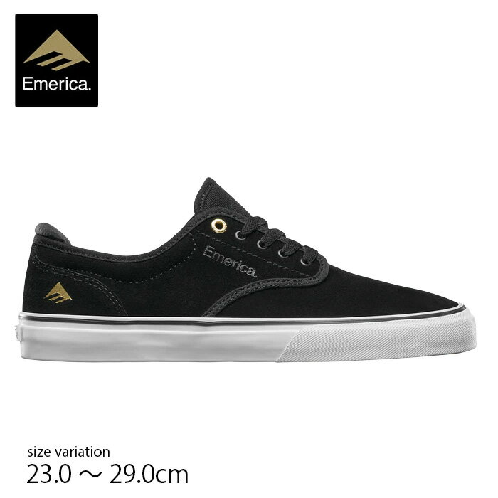 emerica WINO G6 BLACK WHITE スニーカー エメリカ スニーカー スケートボード シューズ バルカナイズドソール 高反発 軽量