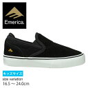 【29日23：59まで★全品7％OFFクーポン配布中♪】emerica スニーカー エメリカ レディース メンズ WINO G6 SLIP ON YOUTH キッズ スリッポン スケートボード 靴 シューズ