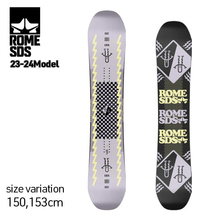 23-24 ROME ARTIFACT ローム アーティファクト 150cm 153cm SNOW BOARD スノーボード 板 フリーラン パーク グラトリ ツインチップ メンズ