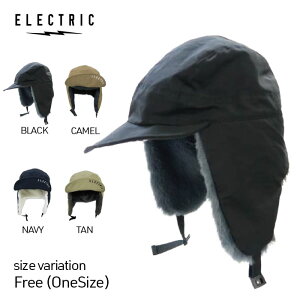 【ブラックフライデー特別クーポン配布中】ELECTRIC MOTOR BOMBER CAP エレクトリック キャップ 帽子 耳当て付き 防寒帽子 スノーボード スキー アウトドア スノーボードウェア メンズ レディース