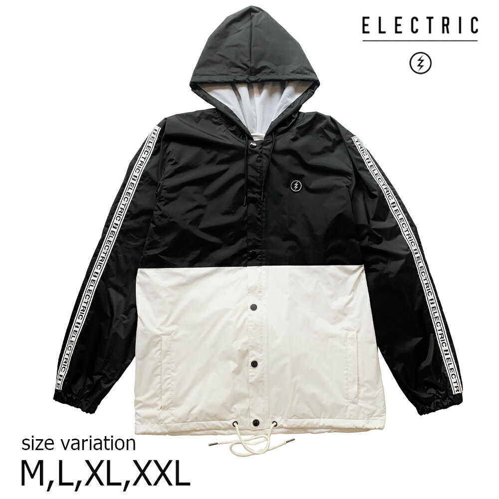 【25日限定★11%OFFクーポン配布中♪】ELECTRIC LINE HOOD JACKET BLACK エレクトリック ジャケット フーディー パーカー プルオーバー スノーボード スノボー