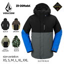 【5/9 20:00～最大2000円OFF★クーポン配布中♪】23-24 VOLCOM L GORE-TEX JACKET ヴォルコム ボルコム スノーウェア ジャケット ゴアテックス スノボー スノーボード スキー 防寒 メンズ