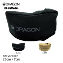 【29日23：59まで★全品7％OFFクーポン配布中♪】23-24 DRAGON GOGGLE SOFT SHELL CASE ドラゴン ソフトシェルケース BLACK SAND ゴーグルケース スキー スノーボード スノボー メンズ レディース