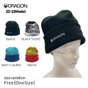 22-23 DRAGON 90'S FLEECE BEANIE ドラゴン ビーニー フリース ニット帽 スキー スノーボード スノボー 帽子 メンズ レディース 防寒