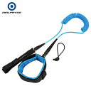 NEILPRYDE LEASH COIL10KNEE BLUE ニールプライド リーシュコード マリンスポーツ SUP サップ