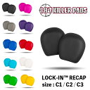 【ワンダフルデー限定★11%OFFクーポン配布中!!】プロテクター 187 KILLER PADS キラーパッド 交換用 スケボー 膝パッド ひざ用 LOCK-...