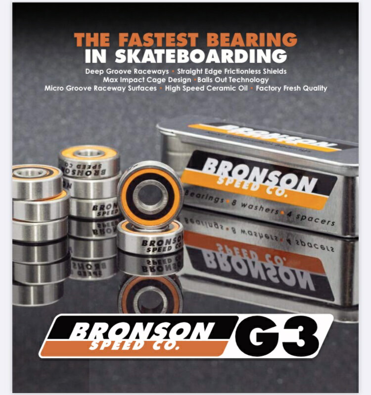  Si11OFF 15聚N[|zz BRONSON xAO bearing G3 NEXT GENERATION BEARINGS p[c@u\@XP{[@@XP[g@SK8 SKATEBOARD XP[g{[h