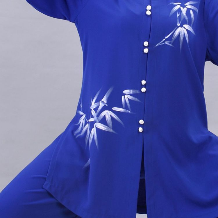 上品 太極拳服 専門服 長袖 超伸縮 太極拳 ウエア 服 男女兼用 オールシーズン ゆ...
