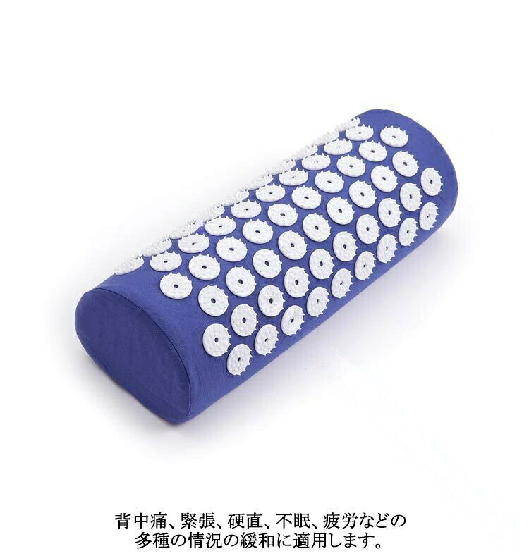 1. 血液循環促進 ツボ刺激 ヨガマット 自宅トレーニング 2. ストレス解消 リラック...
